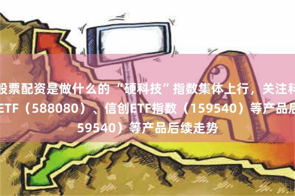 股票配资是做什么的 “硬科技”指数集体上行，关注科创板50ETF（588080）、信创ETF指数（159540）等产品后续走势