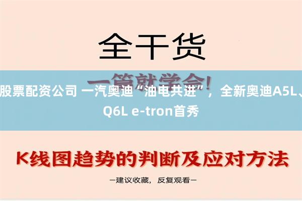 股票配资公司 一汽奥迪“油电共进”，全新奥迪A5L、Q6L e-tron首秀